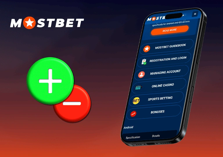 mostbet app pros cons